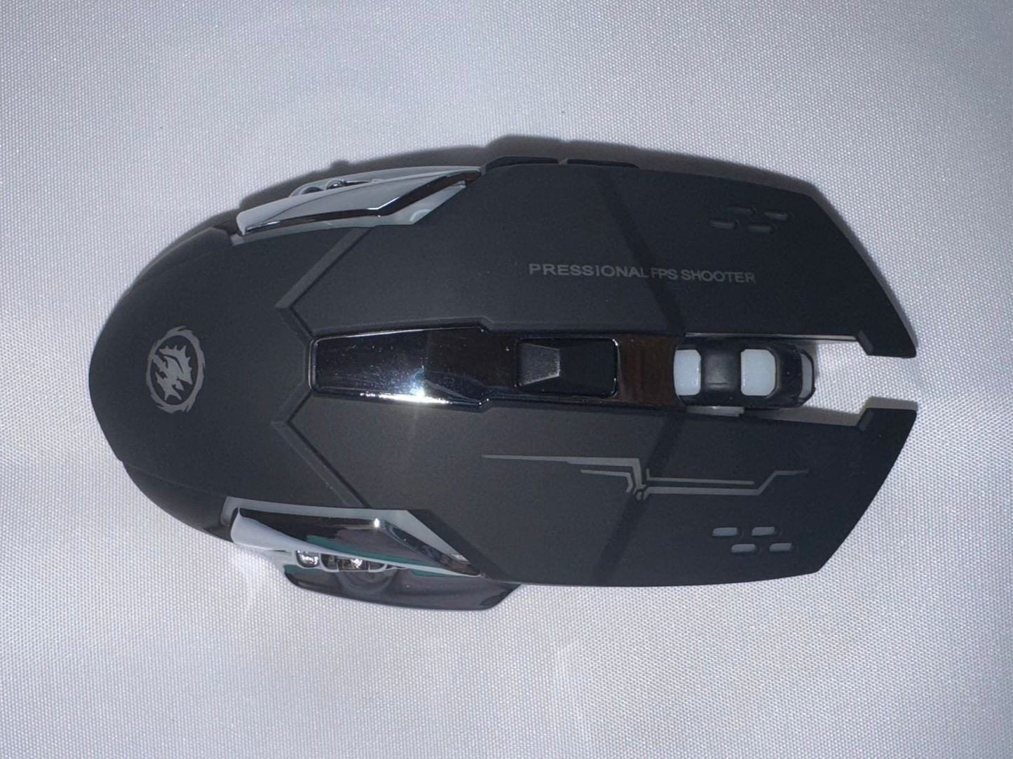Wireless 6D Gaming Mouse – Adjustable DPI & Ergonomic Design