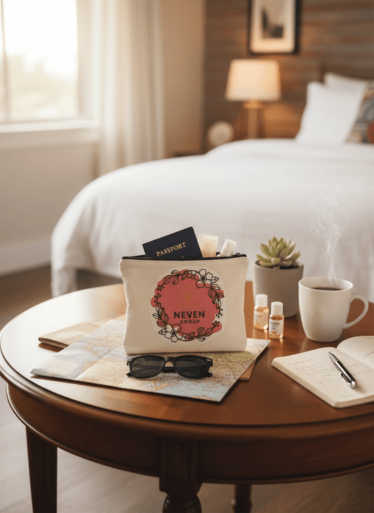 Personalised Zip Pouch – Custom Name Travel Bag - Neven Online Retail