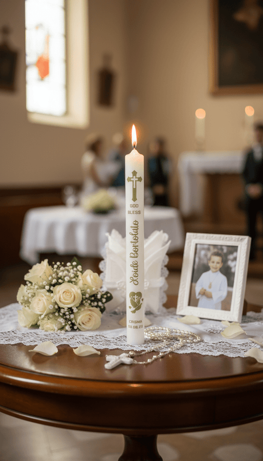 Personalised Communion candles - Neven Online Retail