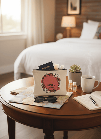 Personalised Zip Pouch – Custom Name Travel Bag - Neven Online Retail